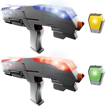 LASER X ダブルブラスターセット Amazon.com: LASER X Two Player Laser Gaming Set, Multi, 2